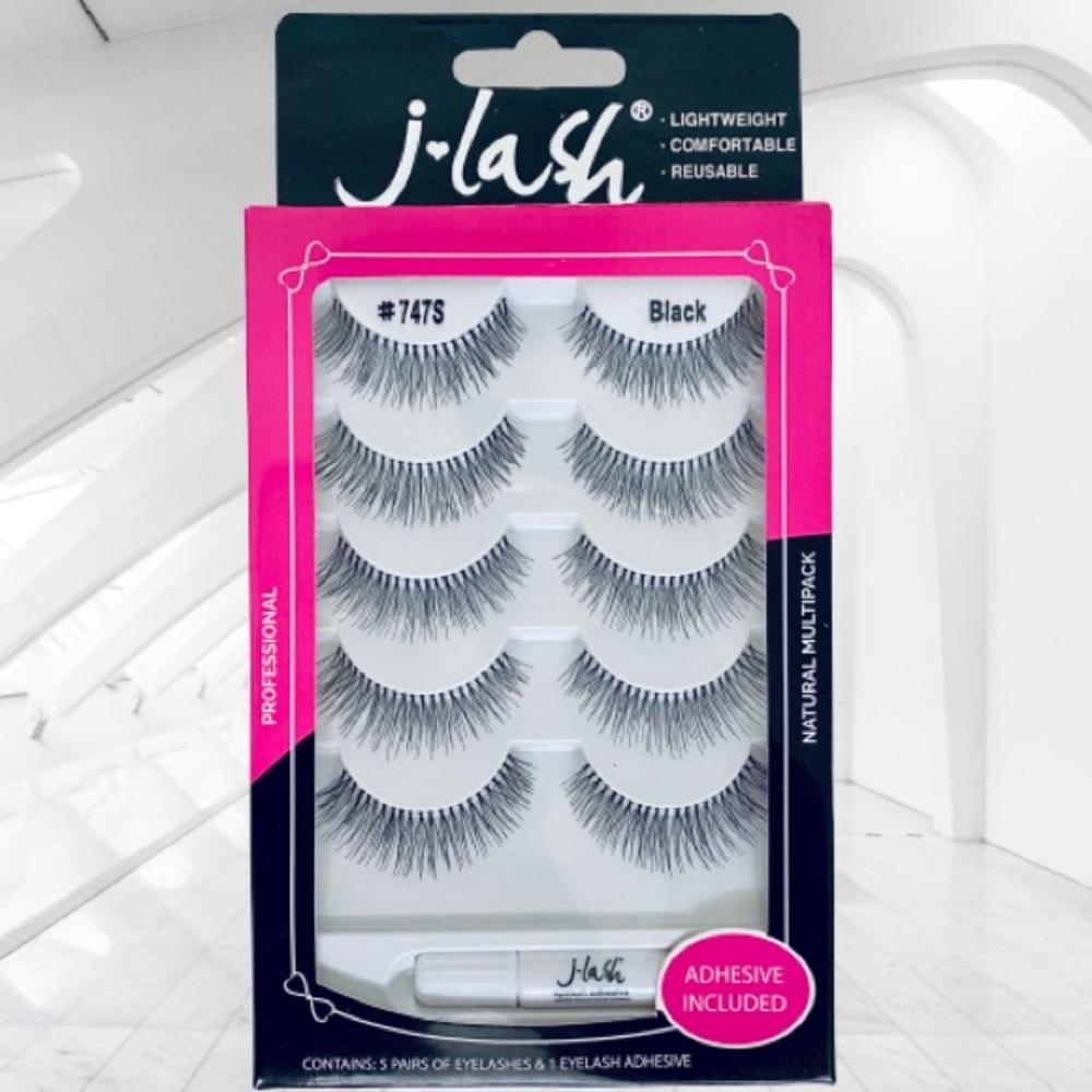 Multipack Eyelashes & Adhesive